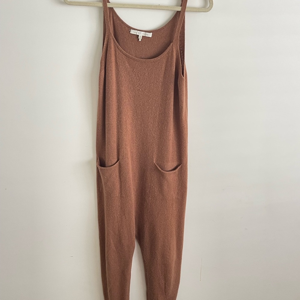 NAKED CASHMERE SCOOP NECK JUMPSUIT